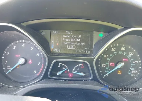 2014 Ford Focus Titanium из США, поврежденный, VIN 1FADP3J29EL240156